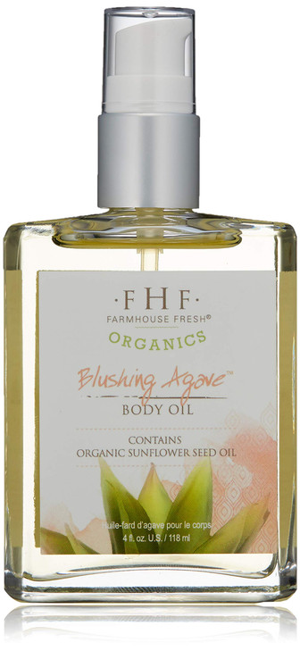 Farmhouse Fresh Blushing Agave Body Oil Berry 4 Fl Oz Pack Of 1