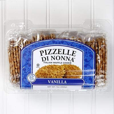 Pizzelle Di Nonna Italian Waffle Cookie Vanilla