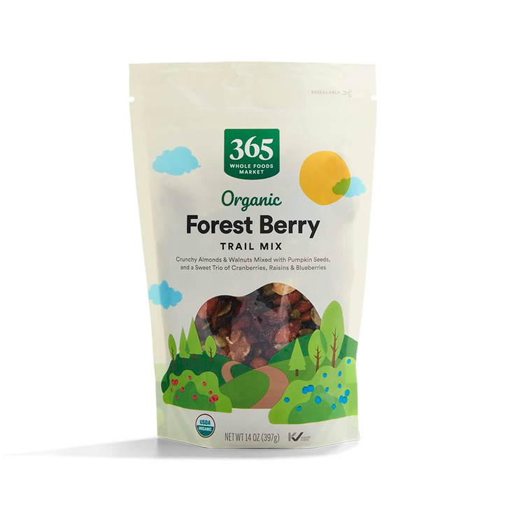 365 By Whole Foods Market Organic Forest Berry Trail Mix 14 Ounce
