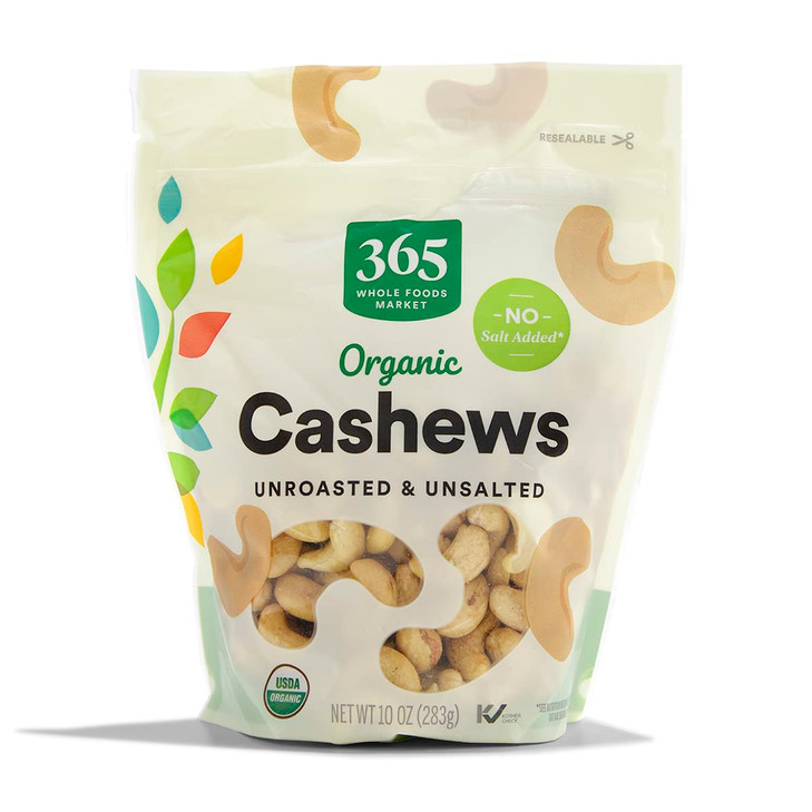 365 By Whole Foods Market Organic Cashews 10 Ounce
