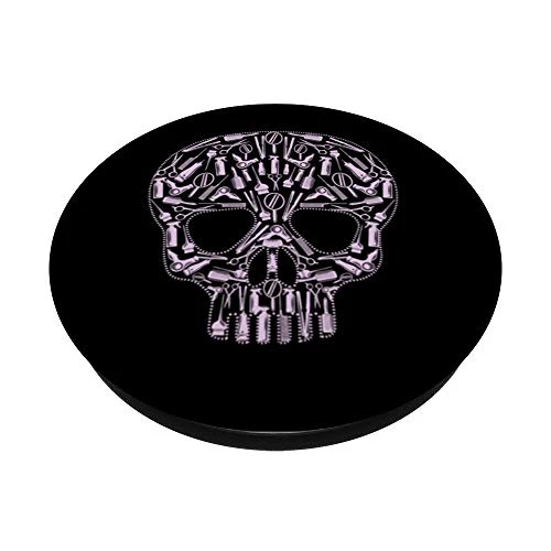 Barber Skull Tools Hair Dresser Shop Popsockets Swappable Popgrip