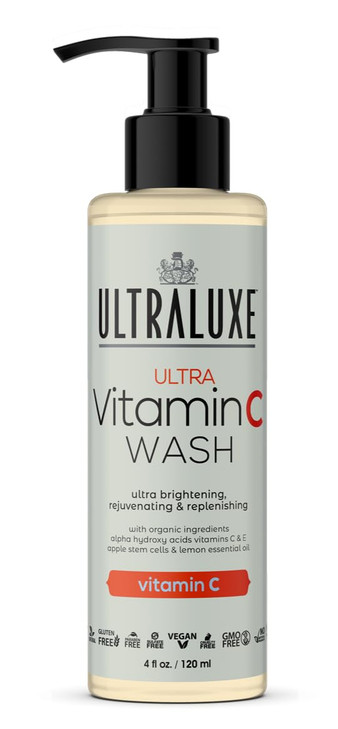 Ultraluxe Anti Aging Ultra Vitamin C Cleanser 4 Fl Oz