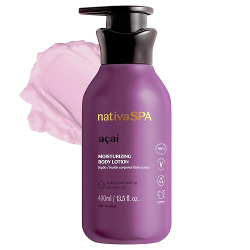 Nativa Spa Acai Berry Hydrating Body Lotion 13.5 Oz