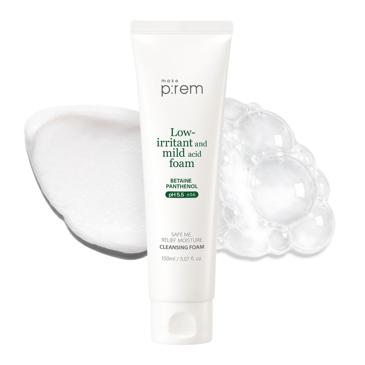 Make P Rem Safe Me. Relief Moisture Cleansing Foam 5.07 Fl.Oz. 150Ml
