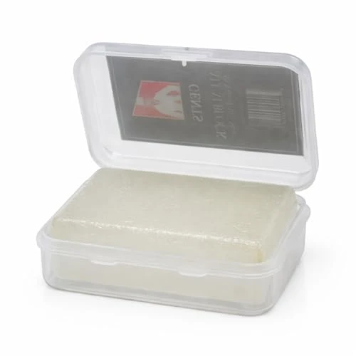 Gents Alum Block In Plastic Case Upgrade Your Shave Soothing Aftershave Solution For Shaving Razor Burn Relief Travel Friendly Durable
