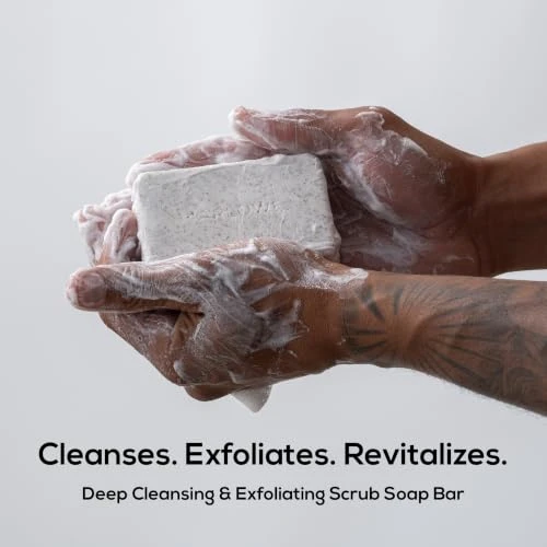 Marlowe. Body Scrub Soap Exfoliating Soap Bar Sage Plus Fir 7 Oz 3 Bars