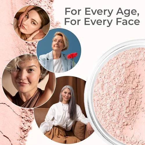 Blush Sweet Cheeks Mineral Makeup Powder Bare Face Shadow Contour Rouge Highlight 20 Gram Sifter Jar
