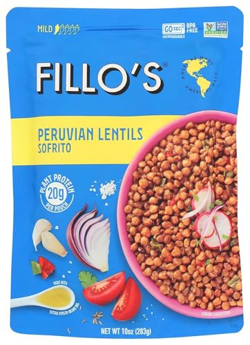 Fillos Peruvian Lentils Beans And Sofrito 10 Oz