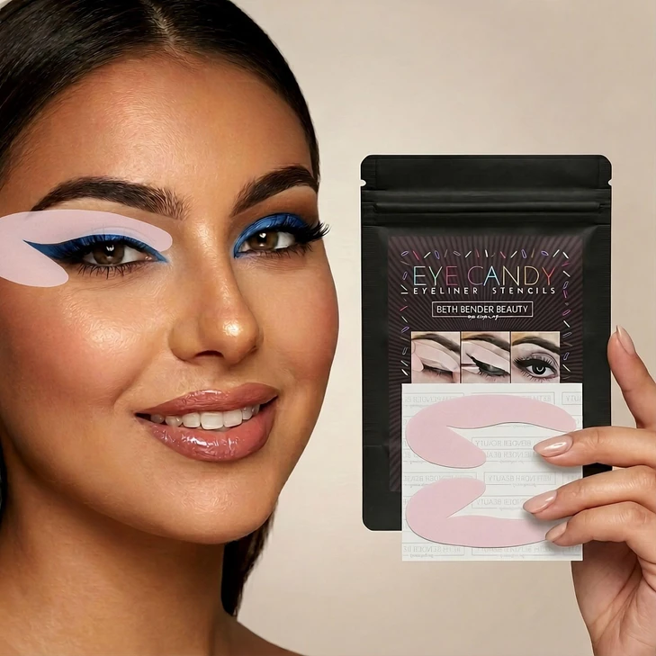 Eyeliner Stencils Cat Eyeliner Stencil And Winged Eyeliner Tool Made In Usa And Created By Celebrity Makeup Artist Reusable And Flexible