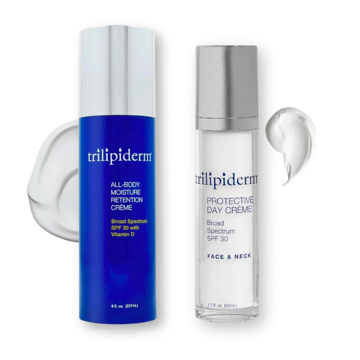 Trilipiderm Beach Lover Bundle Body Creme And Spf 30 Sunscreen Travel Size