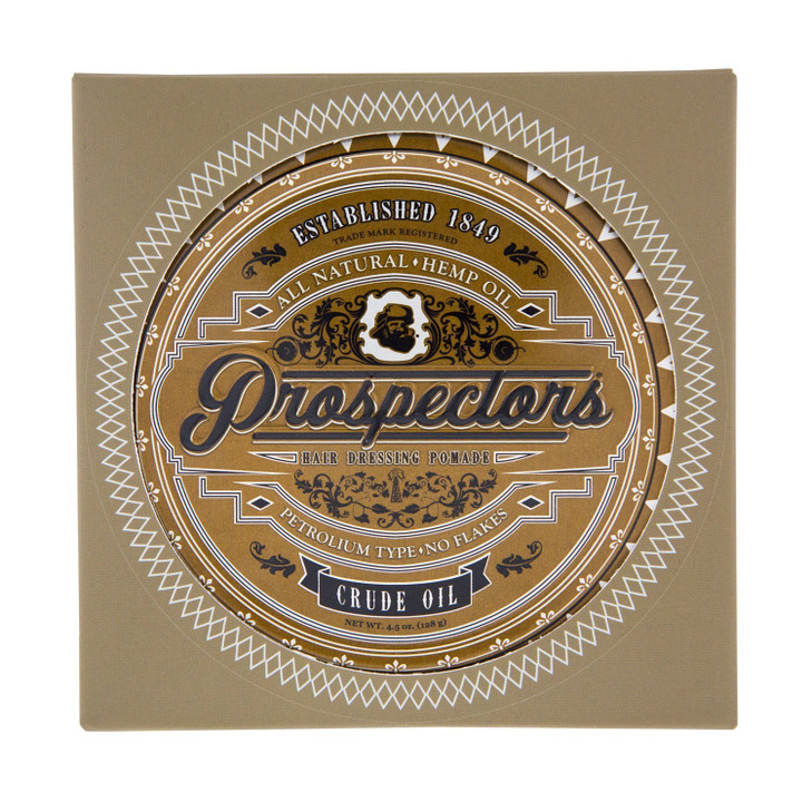 PROSPECTORS Crude Oil Hair Pomade 4.5 oz. Tin Can