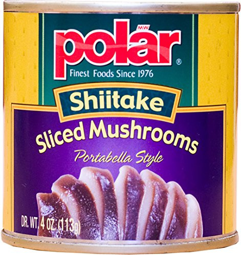 Mw Polar Sliced Shiitake Mushrooms 4 Ounce Pack Of 1