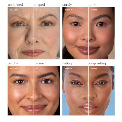 Chella Eyebrow Defining Gel Clear Lightweight Long Lasting Vegan Makeup