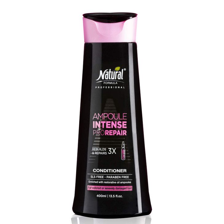 Natural Formula Ampoule Intense Hair Conditioner Professional Ampoule Treatment With Natural Oils Repair Restore And Nourish Damaged Dry And