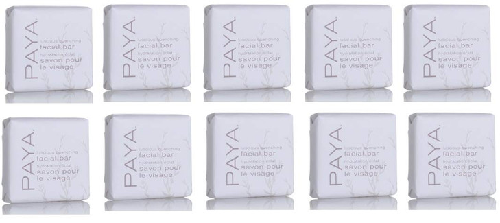 Paya Organics Facial Bar Soap 1 Ounce Set Of 10