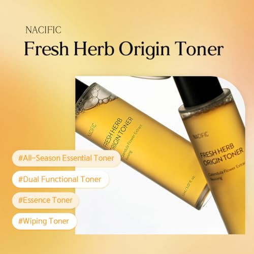 Nacific Fresh Herb Origin Facial Toner 5.07 Fl. Oz 150Ml With Vitamin B Vitamin C Radiance Skin S Moisture Barrier Korean Skincare For All