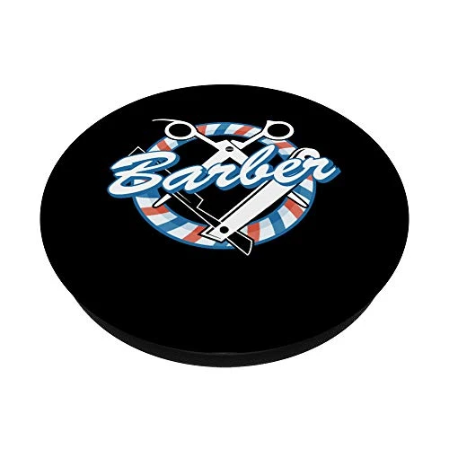 Barber Haircutter Barber Gift Professional Barber Popsockets Popgrip Swappable Grip For Phones And Tablets