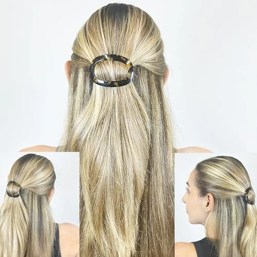 Camila Paris Cp2793 French Hair Barrette Clip For Women Handmade Tokyo Slide In Metal Free Closure Strong Hold Grip Hair Clips For Girls No
