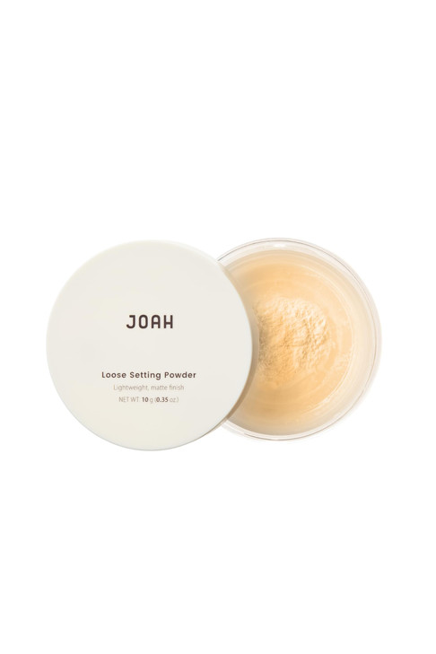 Joah Loose Setting Powder 0.5Oz Lightweight Breathable Matte Finish Controls Oil And Shine For Smooth Flawless Skin Long Lasting Non Drying