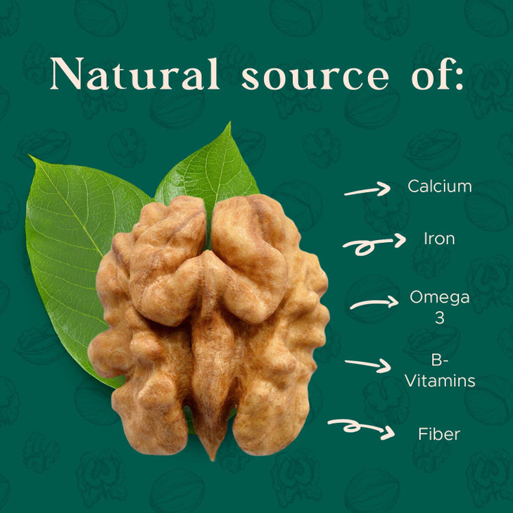 Premium Raw Walnut Halves And Pieces 48Oz 3 Lb 100 Percent Natural No Ppo Non Gmo Batch Tested Gluten And Peanut Free Kosher Small Batch