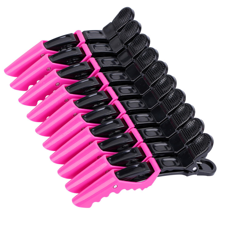 Hh And Ll Hair Clips For Women Wide Teeth And Double Hinged Design Alligator Styling Sectioning Clips Of Professional Hair Salon Quality