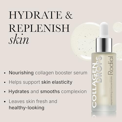 Rodial Collagen Serum 30 Percent Booster Drops 30Ml Hyaluronic Acid Serum To Rejuvenate Improve Skin Elasticity Smooth And Plump Hydration