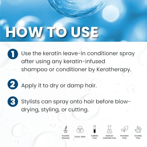 Keratherapy Keratin Infused Moisture Leave In Conditioner Spray 8.5 Fl. Oz.