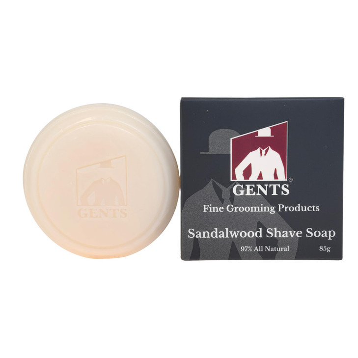Gents Men S Sandalwood Shaving Soap Natural Bar With Shea Butter And Glycerin For Rich Lather 3Oz