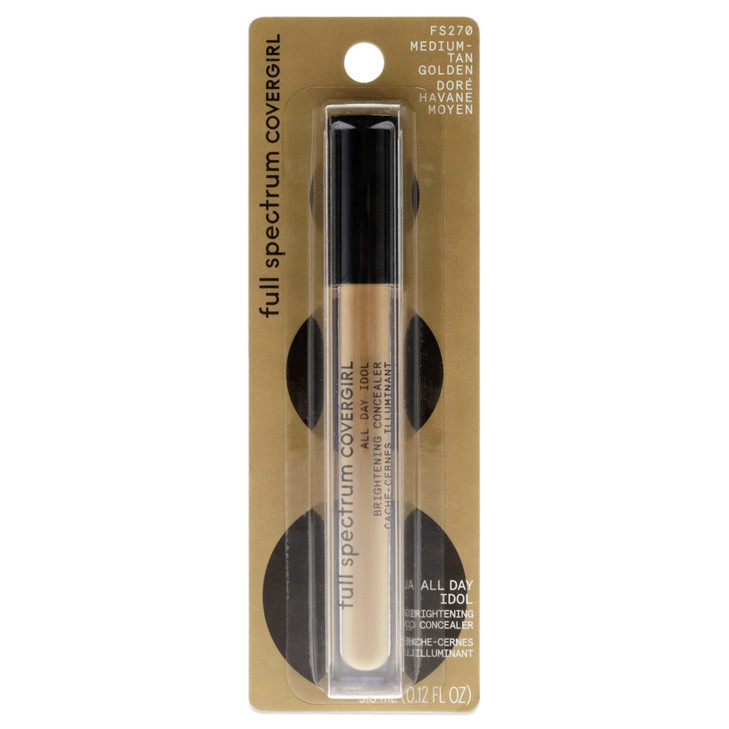 Covergirl All Day Idol Brightening Concealer Medium Tan Golden 0.12 Ounce