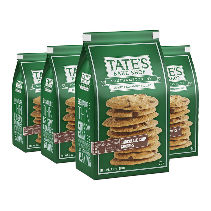 Tate S Bake Shop Chocolate Chip Cookies 4 7 Oz Bags