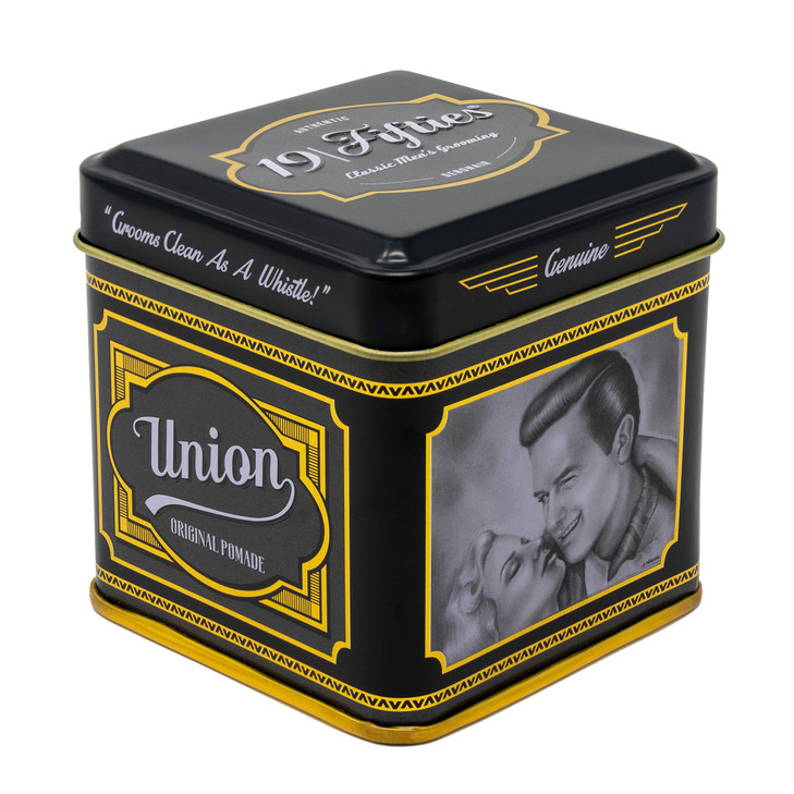 19Fifties Union Original Pomade For Men 4Oz Beautiful Tin All Day Firm Hold Easily Washes Out With Water High Shine And Amazing Scent Ideal