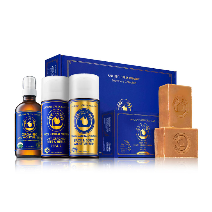 Ancient Greek Remedy Organic Skincare Gift Set Hypoallergenic And Natural