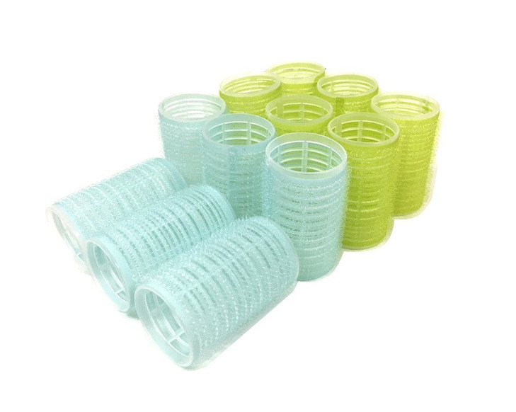 Self Hair Grip Curlers Rollers Pro Salon Hairdressing (Large)