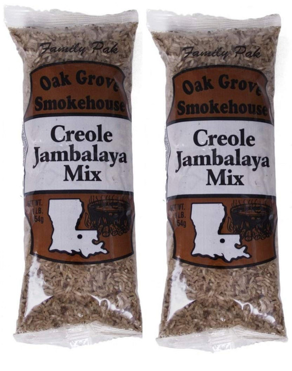 Oak Grove Creole Jambalaya Mix Family Pak Size 16 Ounces Pack Of 2