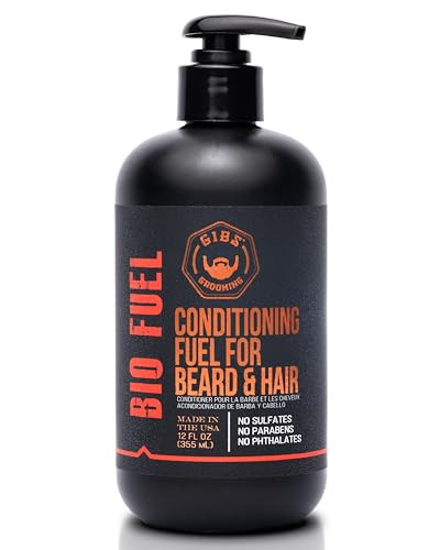 Gibs Grooming Biofuel Conditioning Fuel For Beard And Hair 12 Fl Oz Pack Of 1