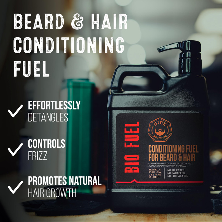 Gibs Grooming Biofuel Conditioning Fuel For Beard And Hair 12 Fl Oz Pack Of 1