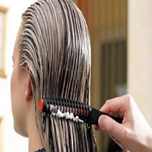 Kaisida Professional Anti Splicing Detangling Roller Comb Integrated Roller Hair Comb Professional Hair Dyeing Comb Hair Daily Care Comb