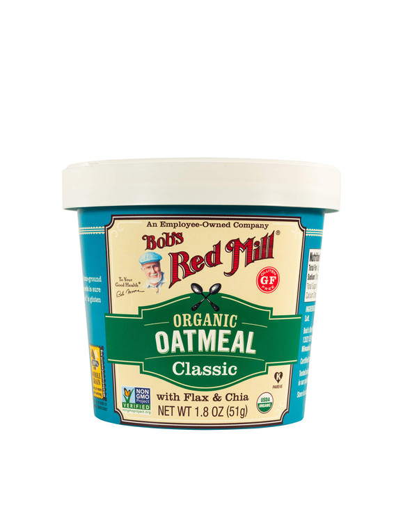 Bob S Red Mill Classic Organic Gluten Free Oatmeal Cup 12 Count