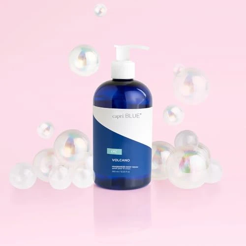 Capri Blue Body Wash Citrus And Sugar Scented Liquid Moisturizing Body Wash Luxury Moisturizing Liquid Soap For Shower Sulfate Cruelty Free