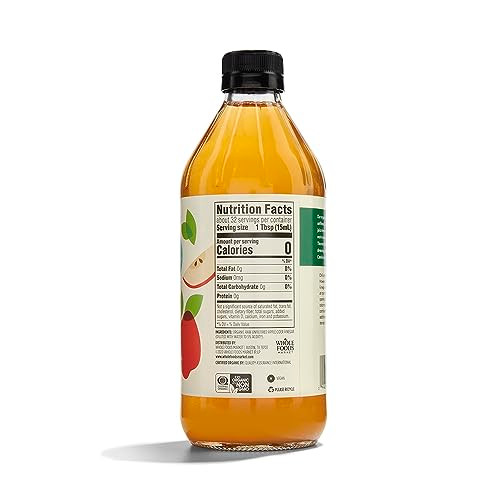 365 By Whole Foods Market Organic Raw Apple Cider Vinegar 16 Fl Oz