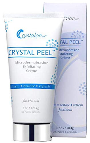 Crystal Peel Microdermabrasion Exfoliating Face Crème Medical Grade Anti Aging Facial Scrub To Reduce Fine Lines Wrinkles Discoloration And