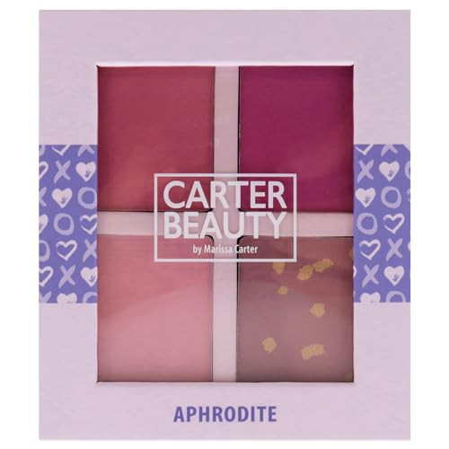Carter Beauty By Marissa Carter Blusher Palette Highly Pigmented 3 Matte Shades And 1 Shimmer Flush Of Natural Colour To The Complexion Cool