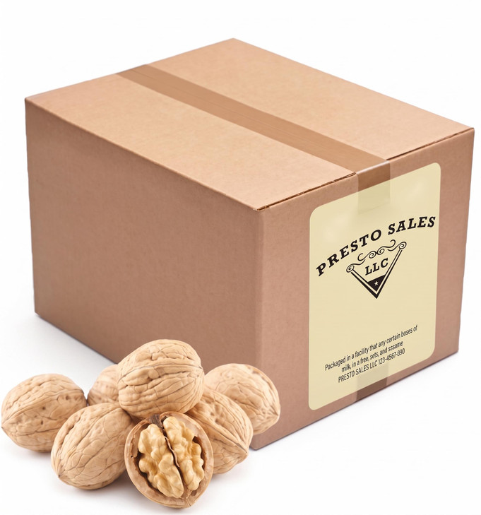 Presto Sales Walnuts Current New Crop Huge In Shell 10 Lbs Grown In California Natural Healthy Snack For The Whole Family Low Carb And Easy