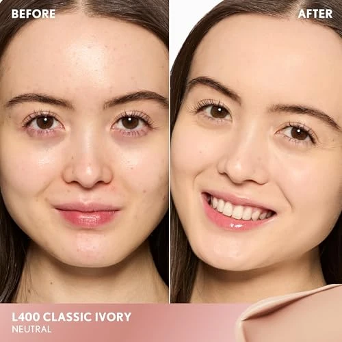 Covergirl Trublend Undercover Concealer Buildable Full Coverage 24 Hour Wear Matte Finish L400 Classic Ivory Packaging May Vary