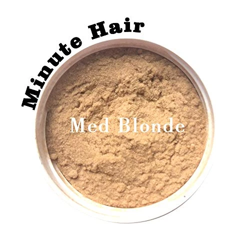 Minute Hair Fibers Refill Bag Medium Blonde 100G 3.5Oz For Thinning Hair