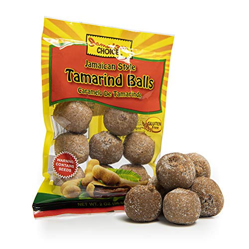 Jamaican Style Tamarind Balls Sweet And Sour Caramelo De Tamarindo 2 Oz Bags 3 Pack