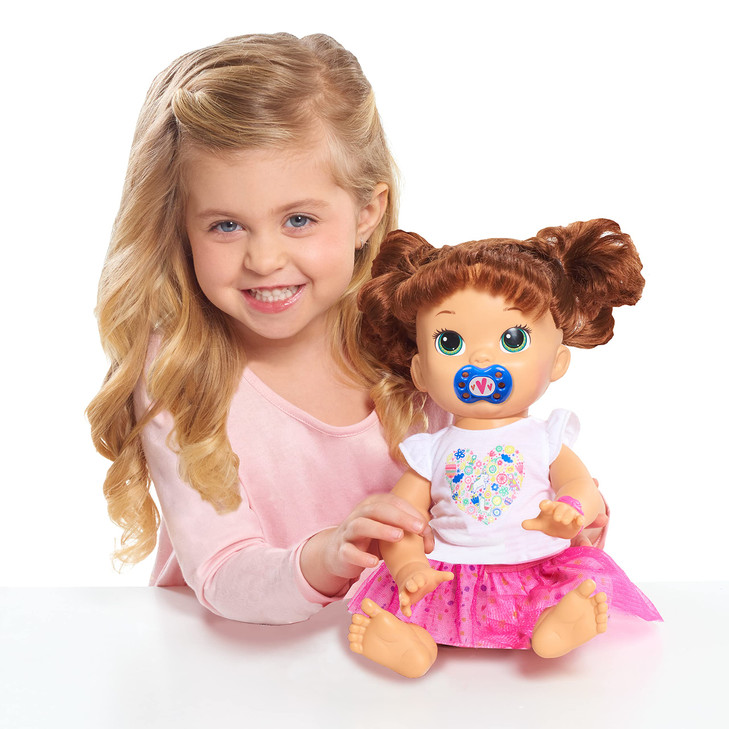 Baby Alive Single Outfit Set and Accessories, White Tee Pink Tutu, Fits Most 12" - 14" Dolls, Kids Toys for Ages 3 Up by Just Play