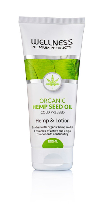 Wellness Premium Hemp Seed Oil Body Lotion For Dry Skin 6.3 Oz