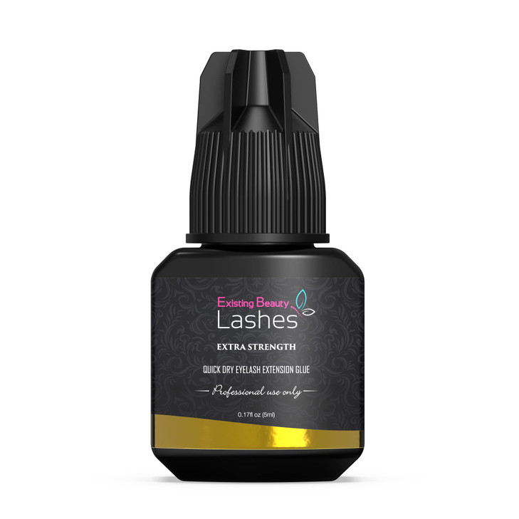 Eyelash Extension Glue Extra Strong Professional Lash Glue For Eyelash Extensions Drys In 1 2S With 6 7 Week Retention By Existing Beauty