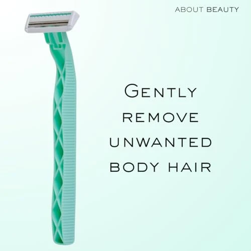 Kai About Face Body Twin Blade Pivoting Disposable Razors 12 Count